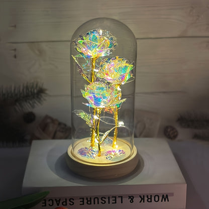 Lampe en rosier