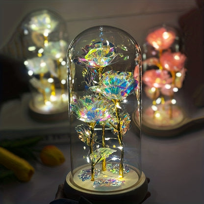 Lampe en rosier
