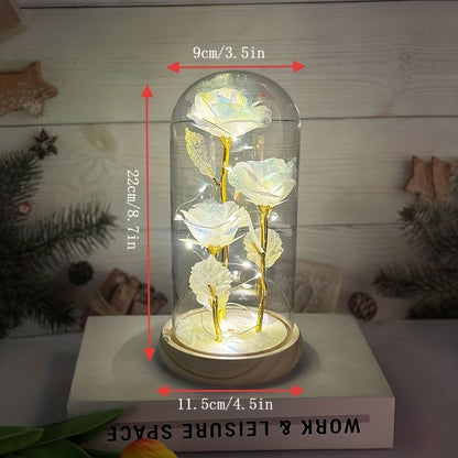 Lampe en rosier