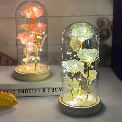 Lampe en rosier