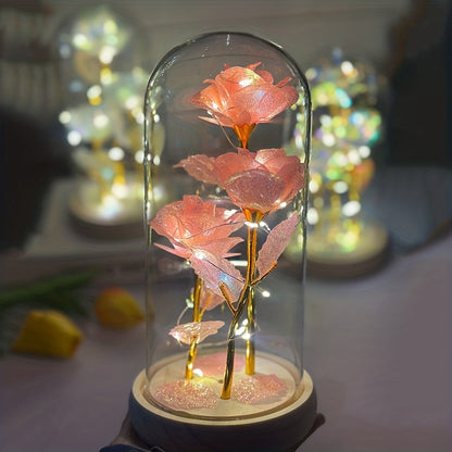 Lampe en rosier
