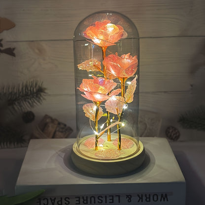 Lampe en rosier