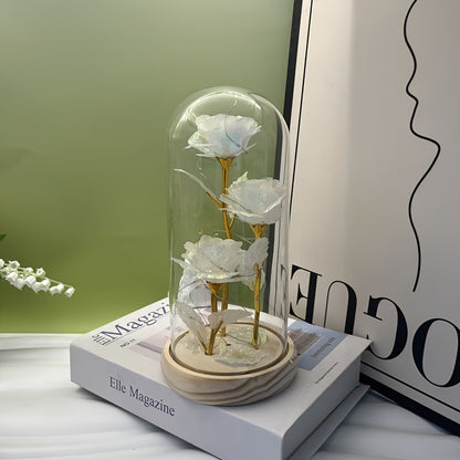 Lampe en rosier