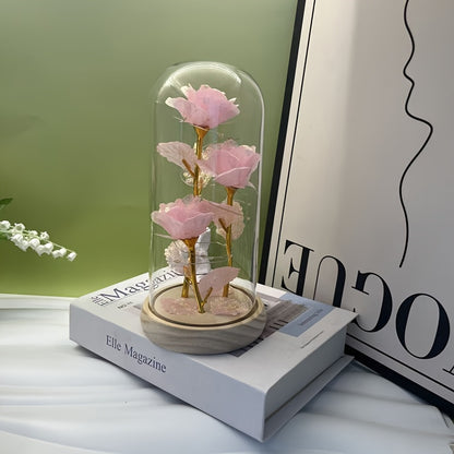 Lampe en rosier