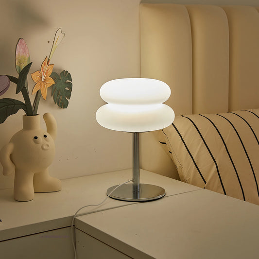 Lampe de Table Crème à Intensité Variable