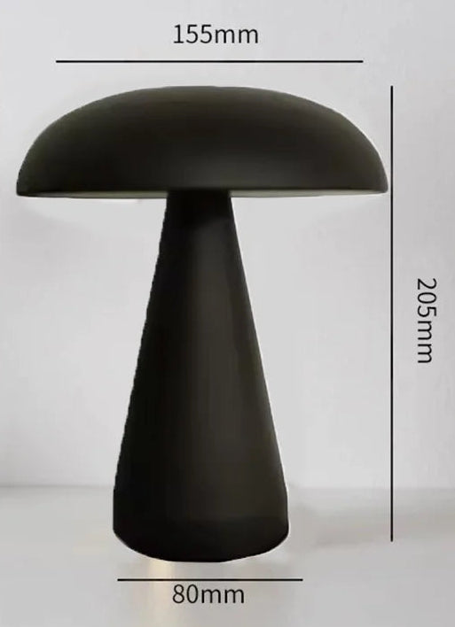 Lampe Champignon Rétro LED Tactile Rechargeable
