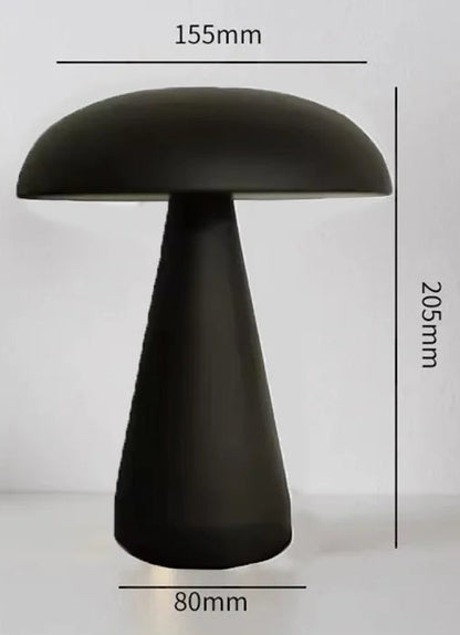 Lampe Champignon Rétro LED Tactile Rechargeable