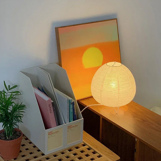 Mini Lampe Lanterne Style Japonais