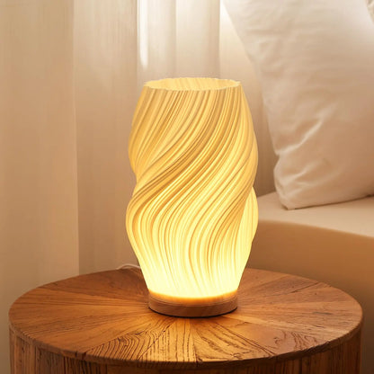 Lampe de Table 3D Plissée LED