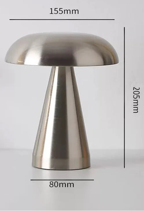 Lampe Champignon Rétro LED Tactile Rechargeable