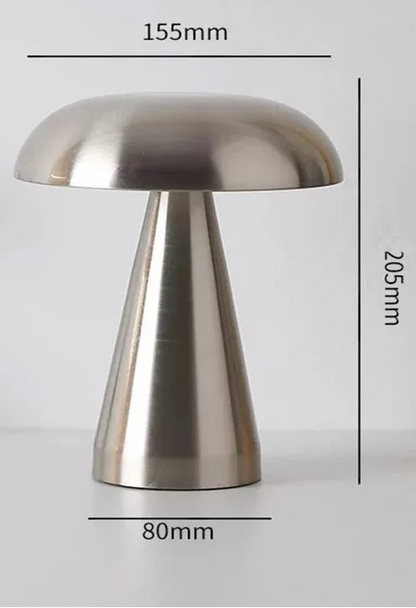 Lampe Champignon Rétro LED Tactile Rechargeable